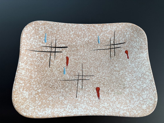 Image 1 of Bol en céramique classique du milieu du siècle par Scheurich, modèle 334