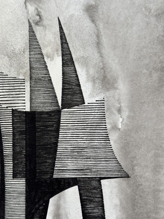 Image 1 of Eugène Eechaut (1928-2019) - Abstraktes Diptychon 1973