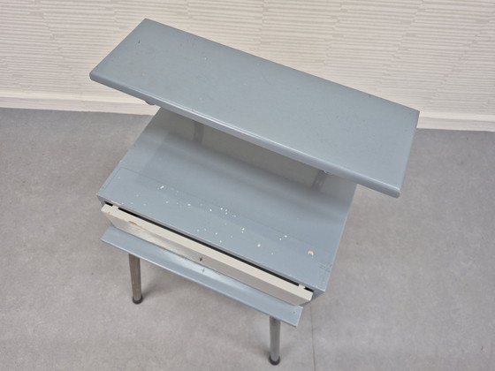 Image 1 of Table de chevet vintage à cadre tubulaire Auping, Wim Rietveld.