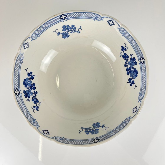 Image 1 of KG Insalatiera Lunéville Terre de Fer, modello "Jane", blu, 1890-1915