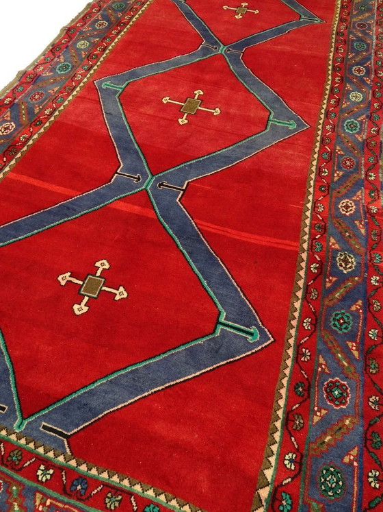 Image 1 of Koliai - 290 x 147 cm - Wool on cotton - Hand-knotted