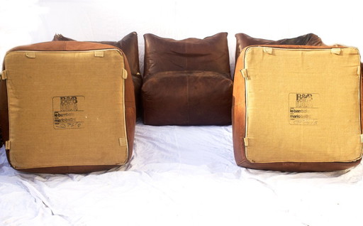 iconico set Le Bambole in 8 pezzi (Mario Bellini per B&B Italia)