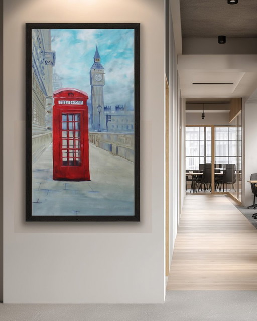 Londres S051 - peinture originale XXL de Ksavera