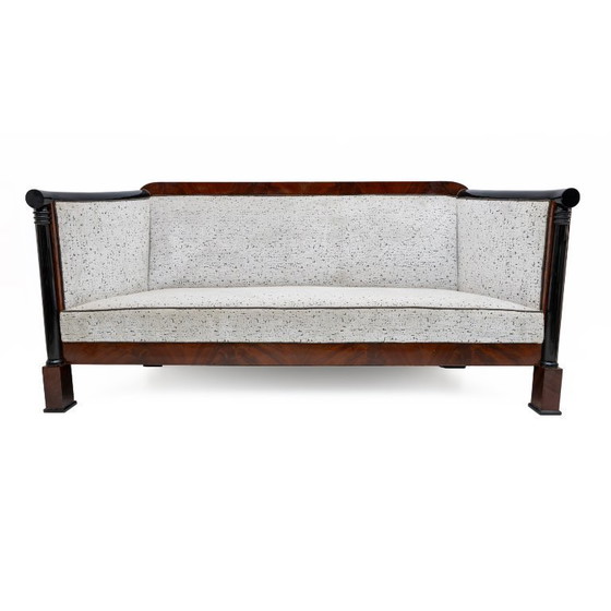 Image 1 of Fauteuils et canapé en acajou Biedermeier du XIXe siècle, Vienne, 1840