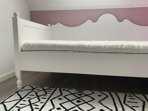 Bopita Belle Bed 90x200 cm y compris sommier à lattes