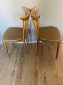 4 vintage Stevens bar chairs sixties