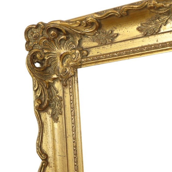 Image 1 of Large Golden Baroque Style 95x79cm