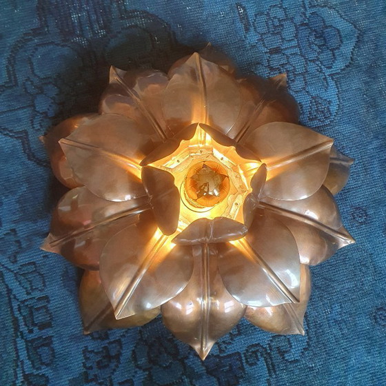 Image 1 of Juego XL de apliques florales de pared/techo - Banci Firenze - Mid-Century - Hollywood Regency