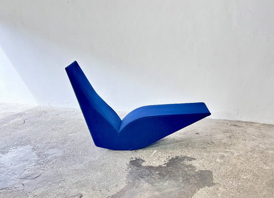 Bird Chaise Lounge Designed by Tom Dixon for Cappellini 1990s – Rocking chairs, Textile (photo 3 of 8)