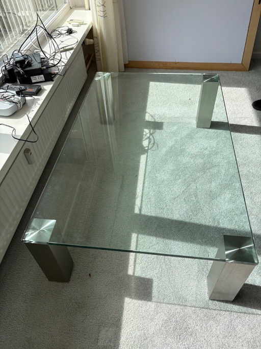 Imaginez une table basse en verre Van Beek Abel – salontafels, Glass