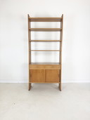 Scandinavian Oak Bookcase, 1960s