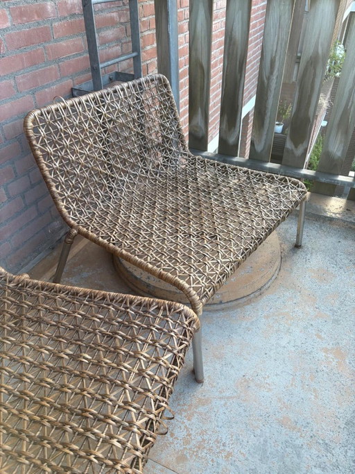 Marcel Wanders Gwapa Lounge Chairs – fauteuils, Wicker