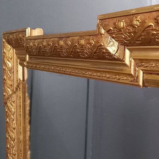 Antique Napoléon III-style Mirror – Early 20th Century – Wood (photo 6 of 12)
