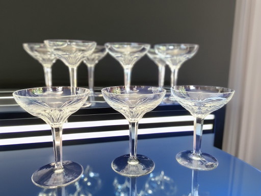 10 Coupes à Champagne Brioso A.D. Copieur Koninklijke Leerdam