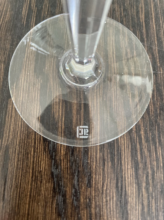 Image 1 of Ensemble de 6 Riedel Kongress montés sur glace (24,5 cm) avec couleur transparente et optique.