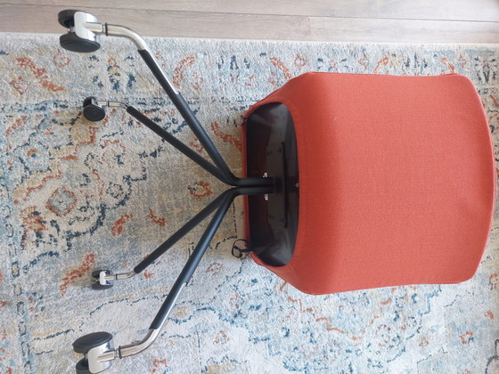Image 1 of Gispen Nomi office chair with cover on wheels – modern Dutch design