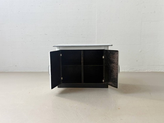 Image 1 of Metal sideboard / kitchen cabinet in industrial style, 1950s