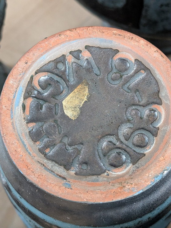 Image 1 of Curated 6-Piece "Ankara" Collection by Carstens Tönnieshof – Iconic Mid-Century Modern West German Fat Lava Pottery