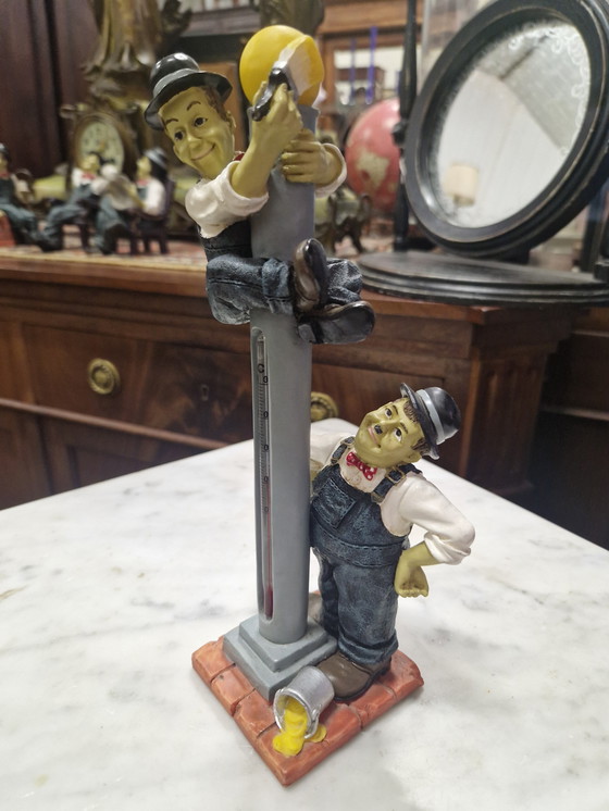 Image 1 of Thermometer Laurel and Hardy 