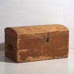 Baule antico patina marrone (c.1920) #49 – Armadi contenitori, Rustic (photo 6 of 33)