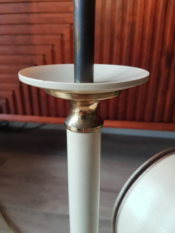 Image 1 of Lampe de table Kullmann Vintage Brass Textile - Etat d'origine