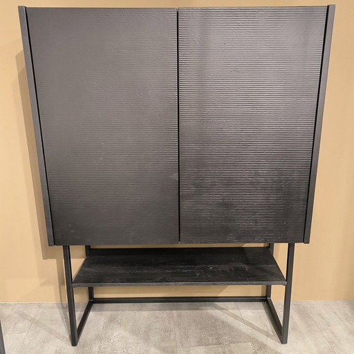 Aparador Alto Carving 120 Cm Castle Negro