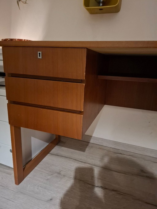 Vintage Retro Bureau U-frame - Deens Design - Jaren 60