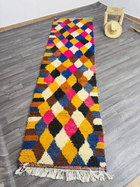 Handgefertigter Läufer 300cm x 90cm – Teppiche & Läufer, Wool, Modern (photo 6 of 8)