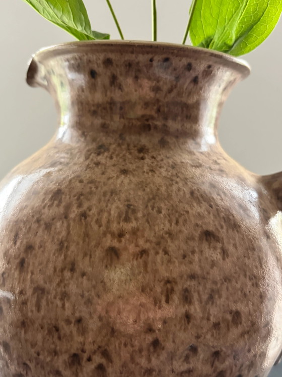 Grote vintage keramische kan / vaas – Vazen, Ceramic, Mid Century Modern (photo 4 of 6)