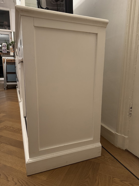 Image 1 of Bright Living wit teakhouten dressoir