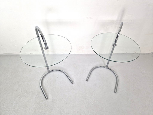 Ensemble de 2 tables d'appoint vintage IKEA "RY" - Tord Björklund - 1980/90