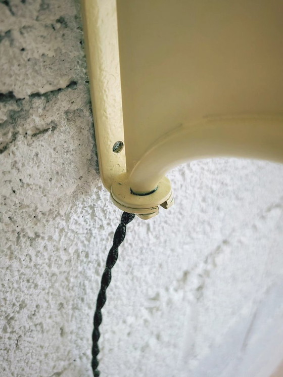 Image 1 of lampada da parete mini-Jib - stile Jean Prouvé - ispirazione nautica