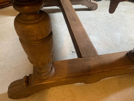 Image 1 of Solid oak coffee table
