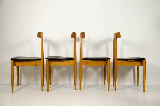Image 1 of Set of Four Mid-Century Chairs by Alan Fuchs for ULUV, Krásná Jizba, 1965