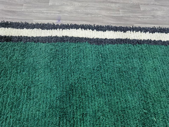 Grüner marokkanischer Wollteppich 200/300 – Teppiche & Läufer, Wool (photo 6 of 9)
