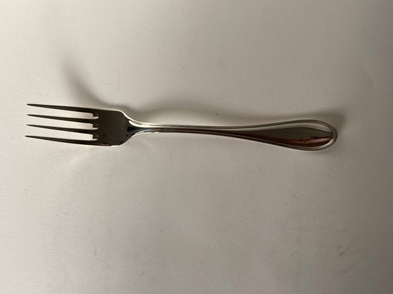 Image 1 of Wilkens Sterling Silver Swedish Faden cutlery 90 pieces 