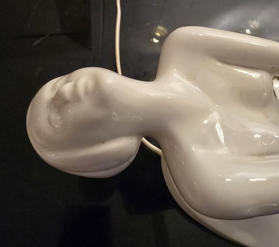 Image 1 of Lampe de table style Art déco des années 1980