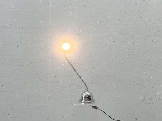 Image 1 of Space Age chrome table lamp, 1970s