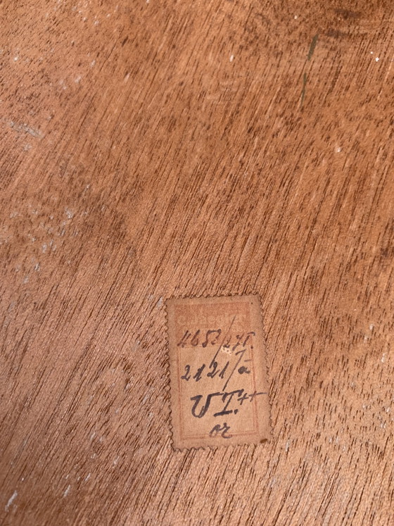 Art Nouveau Art Deco Salontafel Bijzettafel Messing Jaren 1930 Chinees Vintage Handgemaakt – Brass, Wood (photo 6 of 14)