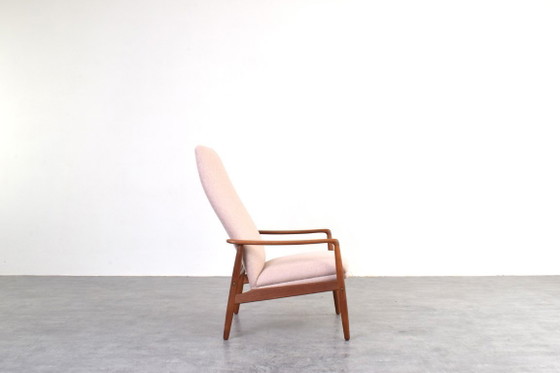 Image 1 of Fauteuil lounge danois du milieu du siècle en teck par Søren Ladefoged pour SL Møbler, années 1960.
