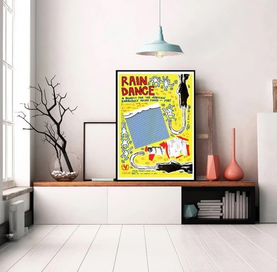 Image 1 of Rain Dance - UNICEF Warhol Lichtenstein Haring Basquiat Ono 
