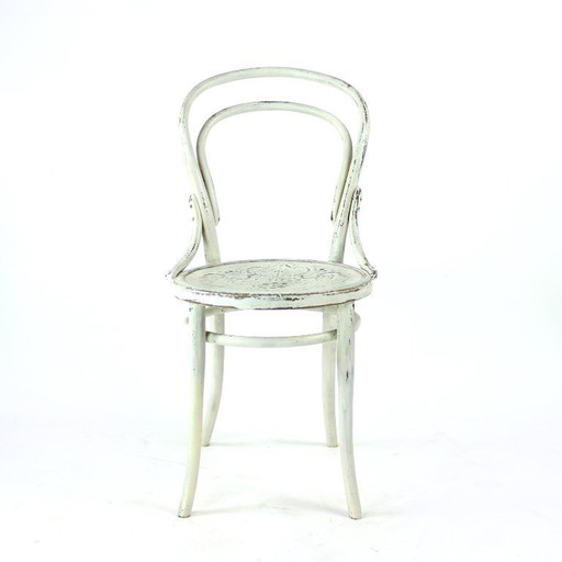 Bugholzstuhl Thonet No.14 im Vintage-Stil, Tschechoslowakei 1940er Jahre
