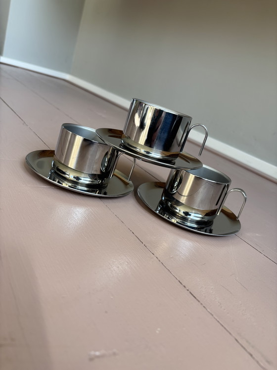 Image 1 of 3 tazas y platillos / Tazas Italwaber