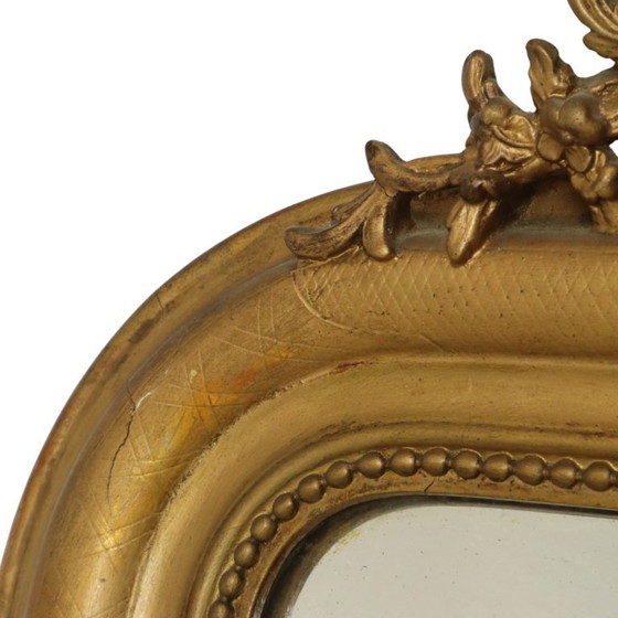 Image 1 of Antieke Franse Louis Philippe Spiegel 
