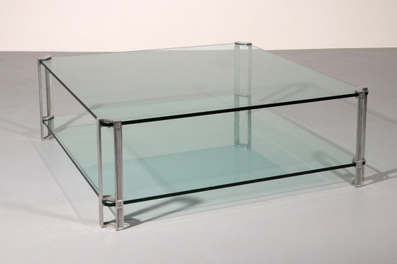 Image 1 of Large Coffee Table by Peter Ghyczy, Model T24 (120x120x45)
