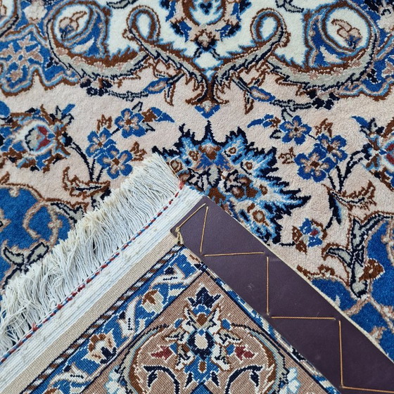 Large Oriental Rug | Hand-Knotted Wool & Silk on Cotton | Floral Pattern | 190 × 127 in – Rugs & carpets (photo 7 of 12)
