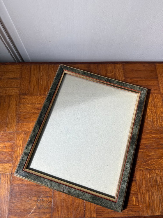 Image 1 of Lot de 3 cadres vintage en bois
