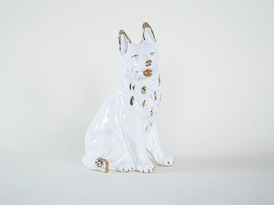 Image 1 of Porzellan-Hundefigur, 1960er Jahre, hergestellt in Europa
