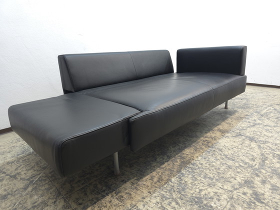 Image 1 of Sofá de diseño de dos plazas FSM Easy, sofá de cuero, sofá de asiento