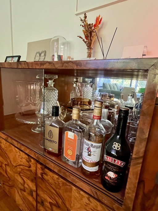 Beautiful art deco bar cabinet